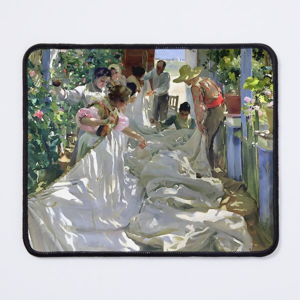 Item preview, Mending the Sail - Joaquin Sorolla y Bastida designed and sold by Jon-Baran.