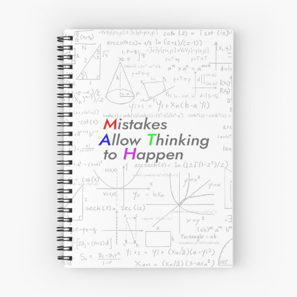Item preview, Mistakes Allow Thinking to Happen designed and sold by merrykr.