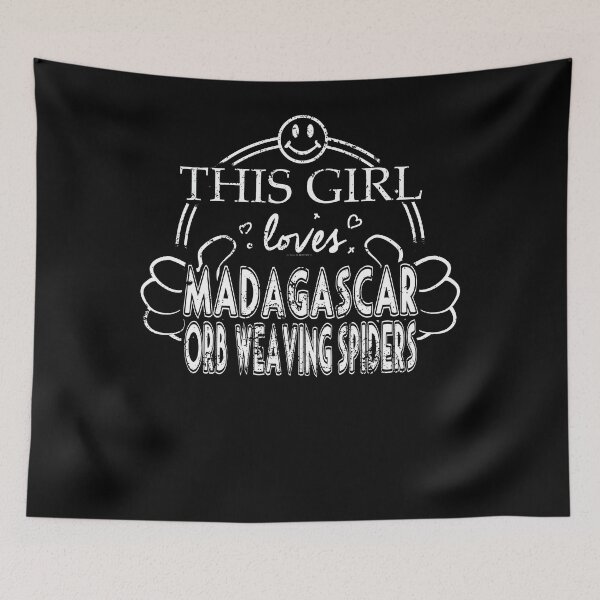 Item preview, Girl Loves Madagascar Orb Weaving Spiders Araneae designed and sold by shoppzee.