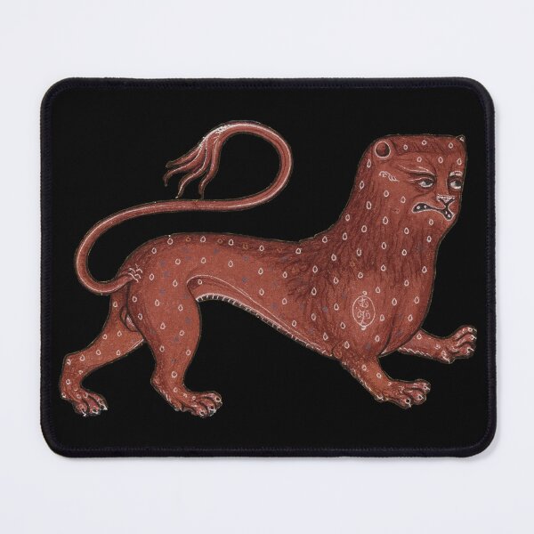Item preview, Leopard from the Aberdeen Bestiary – 12th Century Medieval Art designed and sold by EmersionPrints.