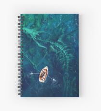 Dragon bones Spiral Notebook