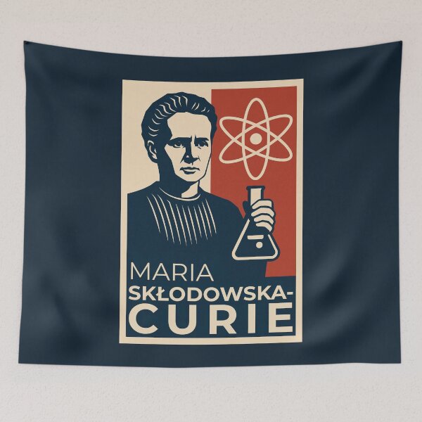 Item preview, Maria Skłodowska-Curie  designed and sold by Anniko Art Studio.