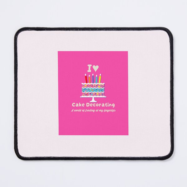 Item preview, I ♥ Cake Decorating – A World of Frosting at My Fingertips designed and sold by Novel Works Studio.