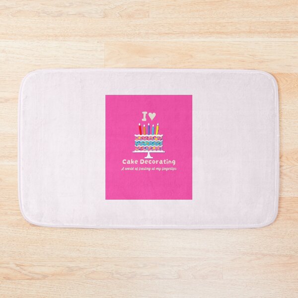 Item preview, I ♥ Cake Decorating – A World of Frosting at My Fingertips designed and sold by Novel Works Studio.