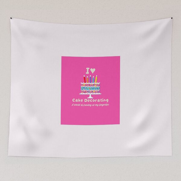 Item preview, I ♥ Cake Decorating – A World of Frosting at My Fingertips designed and sold by Novel Works Studio.