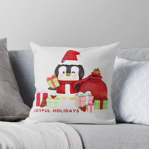 Item preview, Cute Penguin Christmas Gift Illustration designed and sold by Eyestudiodesign1997.