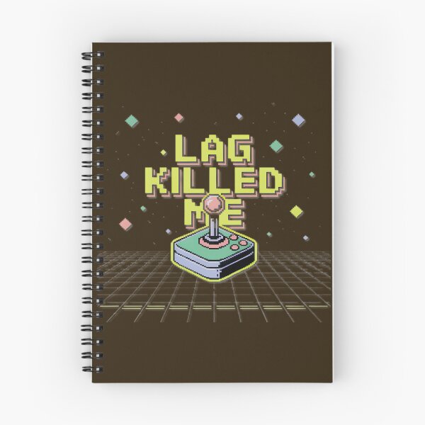 Item preview, Lag Killed Me Retro Gaming Pixel Art designed and sold by TurnervFtTees.