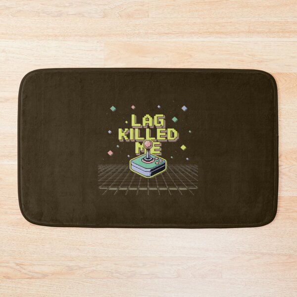 Item preview, Lag Killed Me Retro Gaming Pixel Art designed and sold by TurnervFtTees.