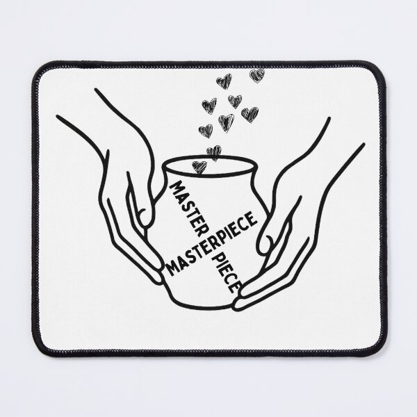 Item preview, Masterpiece – Hands and Hearts Illustration designed and sold by Winzent-1J48.