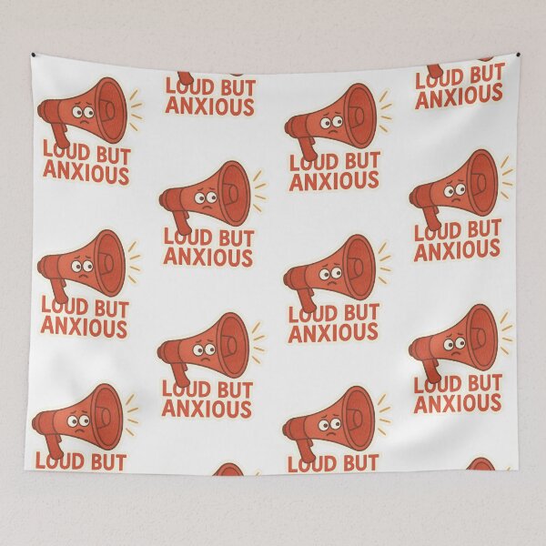 Item preview, Loud But Anxious designed and sold by SnugBugz.