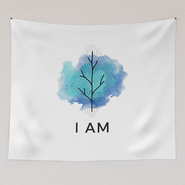 Item preview, I AM – Nature Line Art (4) designed and sold by Winzent-1J48.