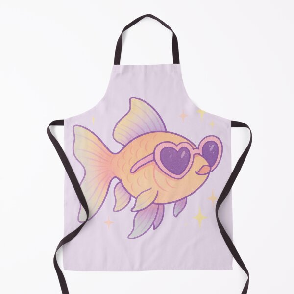 Item preview, Goldfish in Heart Shades – Pastel Sparkle Aesthetic designed and sold by wwshd.