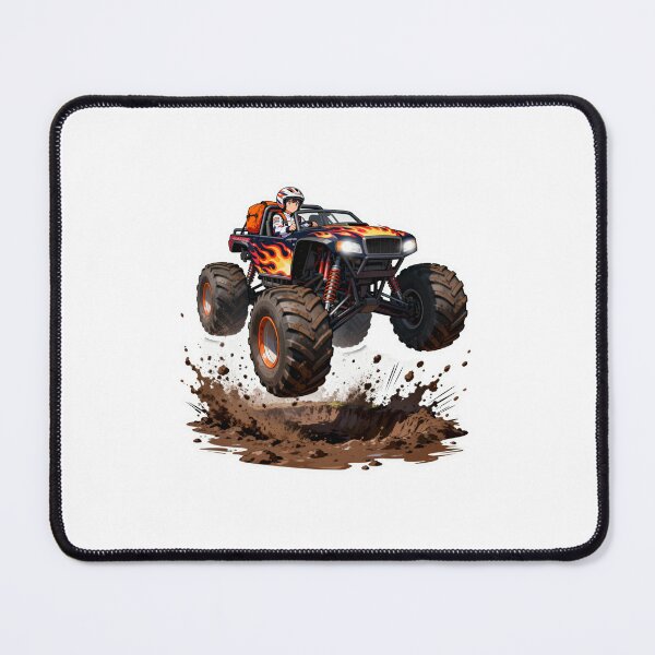 Item preview, Monster truck stunt man designed and sold by Gurjeetpixelart.