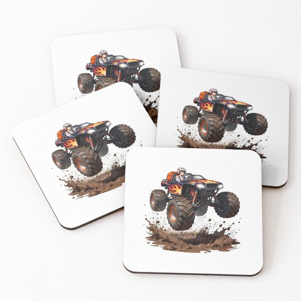 Item preview, Monster truck stunt man designed and sold by Gurjeetpixelart.