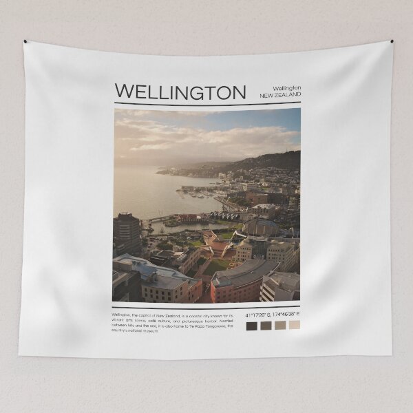 Item preview, Wellington - New Zealand - Photography designed and sold by StudioRedKoala.