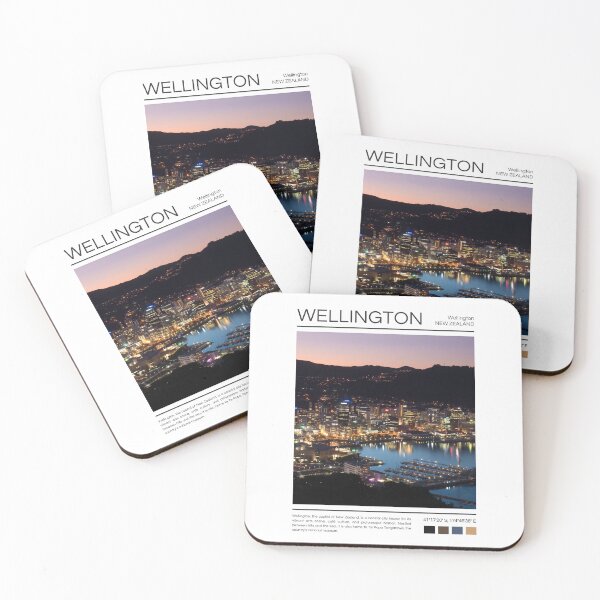 Artikelvorschau, Wellington - Neuseeland - Fotografie entworfen und verkauft von StudioRedKoala.