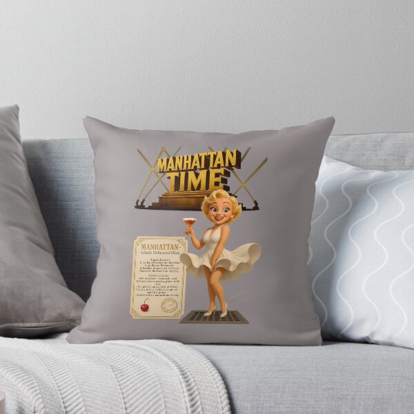 Item preview, Manhattan Time – Retro Cocktail Poster in Hollywood Glamour designed and sold by malero-design.
