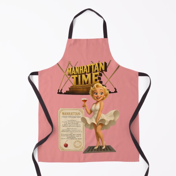 Item preview, Manhattan Time – Retro Cocktail Poster in Hollywood Glamour designed and sold by malero-design.