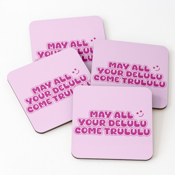 Item preview, May All Your Delulu Come Trululu – Fun Aesthetic Quote designed and sold by designsoftinaa.