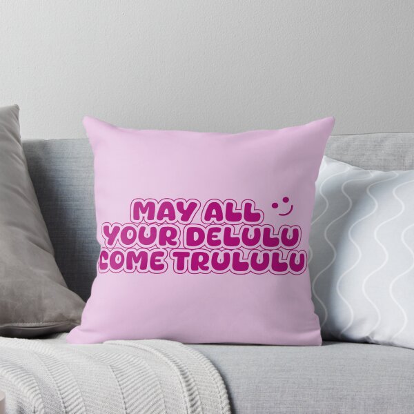 Item preview, May All Your Delulu Come Trululu – Fun Aesthetic Quote designed and sold by designsoftinaa.