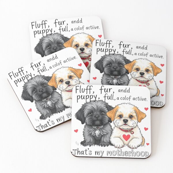 Item preview, Fluff, fur, and a heart full of puppy love — that’s my motherhood designed and sold by SSMC DREAM DESIGN.