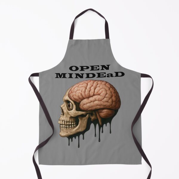 Item preview, Zombie Skull - Open Minded designed and sold by NightTimeJ.
