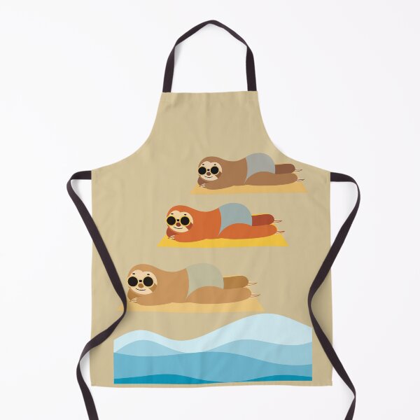 Item preview, Sloth and Friends: On the Beach – Relaxation Mode Activated designed and sold by Alex's Friday.
