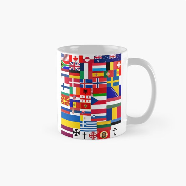 Item preview, European County flags designed and sold by Sethenics.
