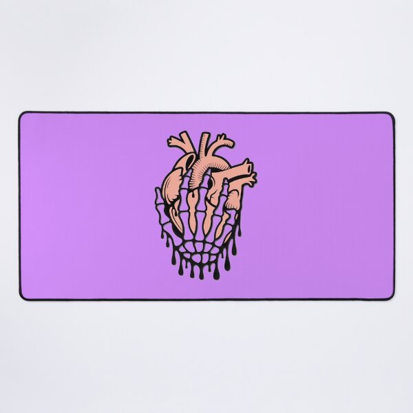Item preview, Dripping Heart Skeleton Hand Graphic designed and sold by Nathan Huerta.