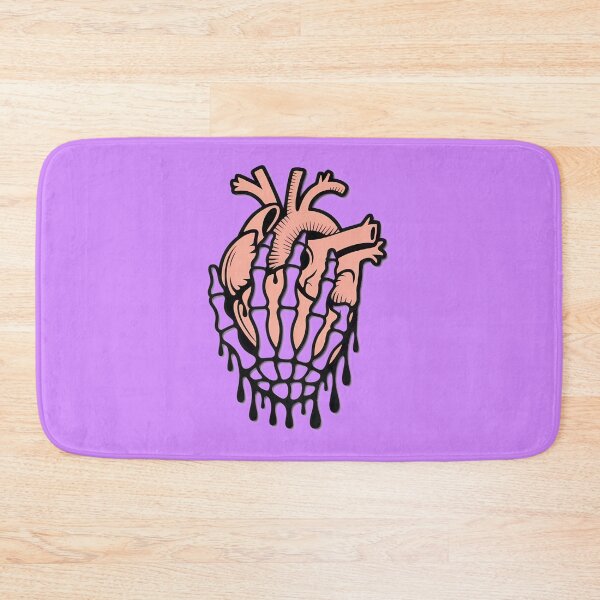 Item preview, Dripping Heart Skeleton Hand Graphic designed and sold by Nathan Huerta.