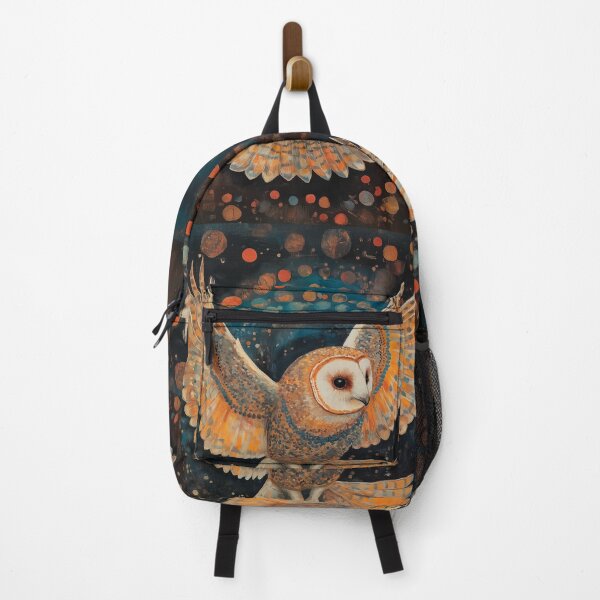 Item preview, A stunning design of a barn owl with its wings wide open. designed and sold by HEMRO.