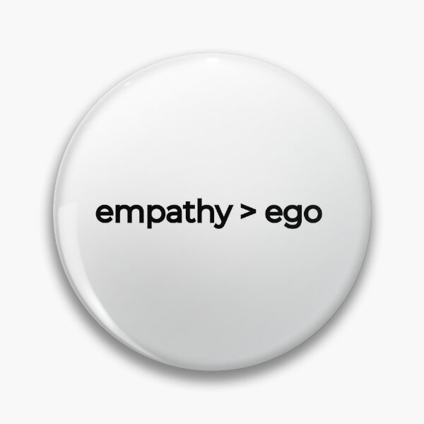 Item preview, empathy > ego  designed and sold by DecencyTees.