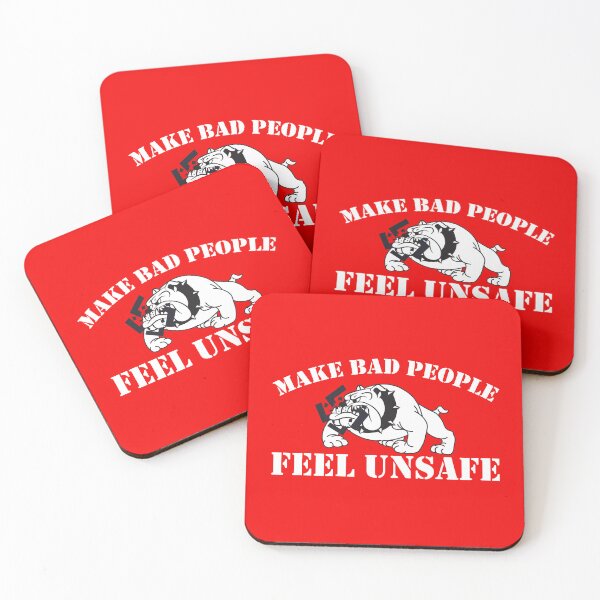 Item preview, Make bad people feel unsafe designed and sold by remerasnerdas.