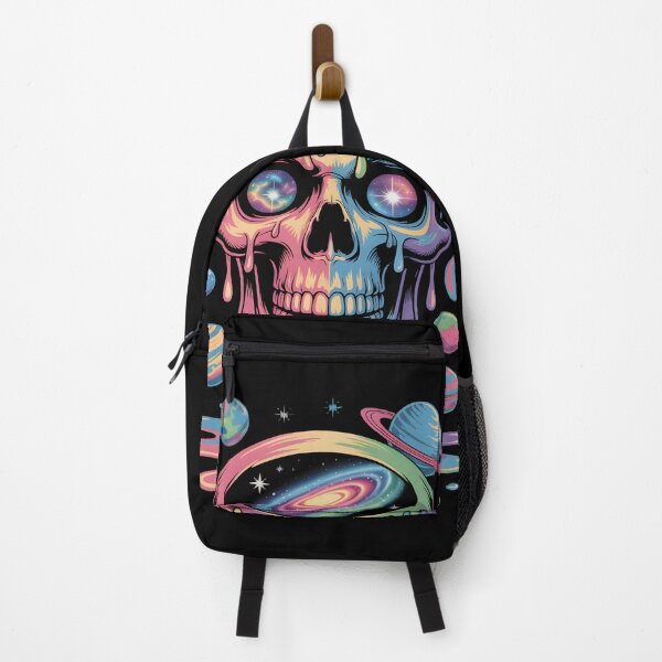 Item preview, cosmic psychedelic skull  designed and sold by Mellow Vibes.