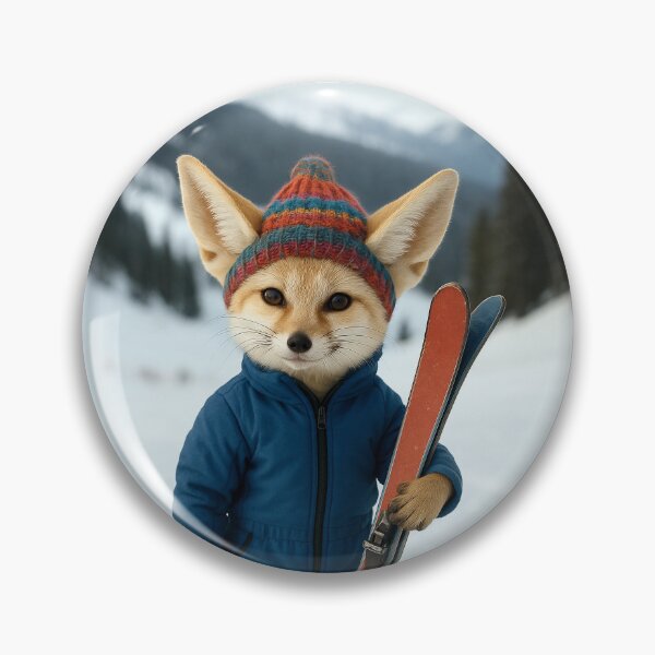 Artikelvorschau, Fennek-Fuchs erobert die Piste entworfen und verkauft von Tridentulus.