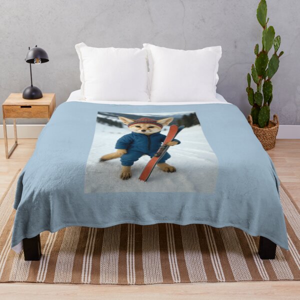 Item preview, Fennec Fox Hits the Slopes designed and sold by Tridentulus.