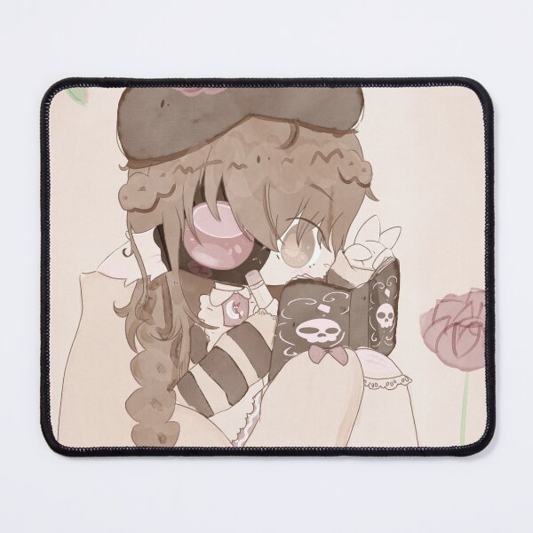 Item preview, Bookish Goth Girl designed and sold by RoseAudreyShop.