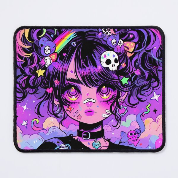 Item preview, Pastel Goth Rainbow Anime Dream designed and sold by bubblegoth.