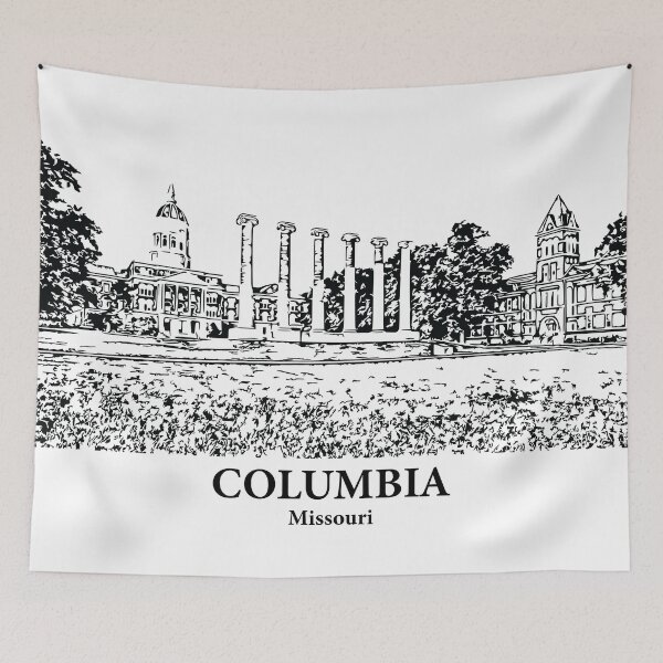 Item preview, Columbia - Missouri designed and sold by Lakeric Cityscapes.