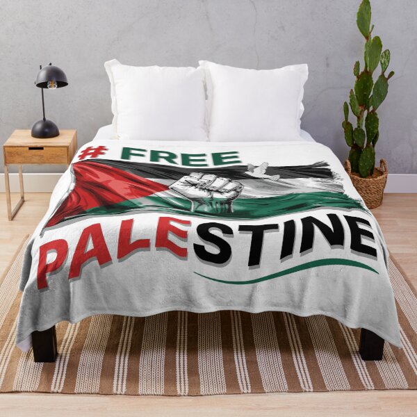 Item preview, English: Free Palestine Flag T-Shirt – Solidarity & Peace Design designed and sold by lilking31.