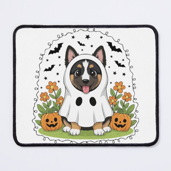 Item preview, Belgian Tervuren Puppy Ghost – Cute Halloween Dog Costume designed and sold by The Real Life Symphony.