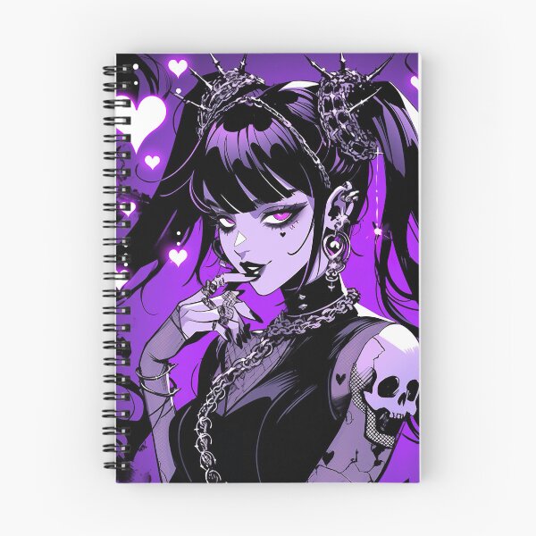 Item preview, Violet Vixen Goth Anime Charm designed and sold by bubblegoth.