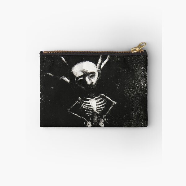 Item preview, The Pale Figure in the Haunted Branches (1887) by Odilon Redon – Gothic Halloween Art Print designed and sold by PureVintageLove.