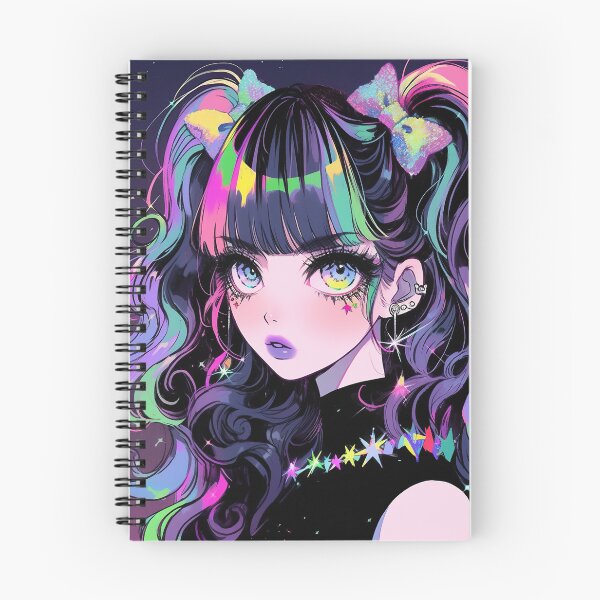 Item preview, Neon Starlight Anime Ponytails designed and sold by bubblegoth.