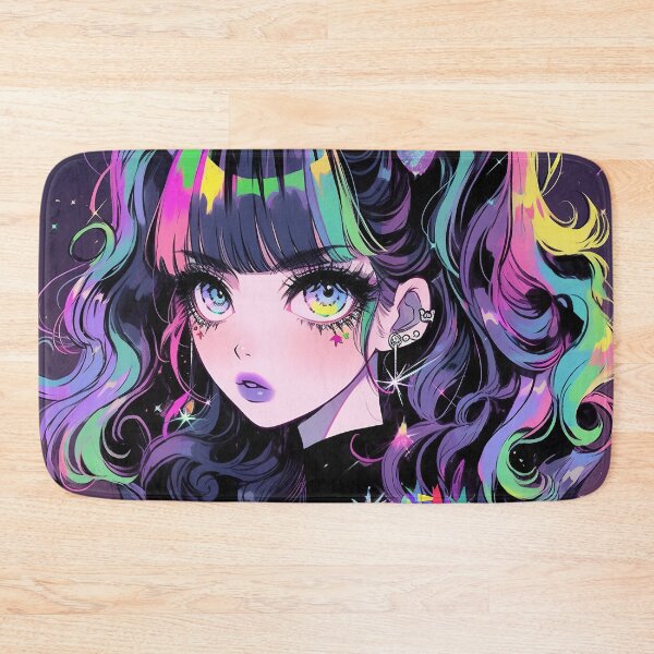 Item preview, Neon Starlight Anime Ponytails designed and sold by bubblegoth.