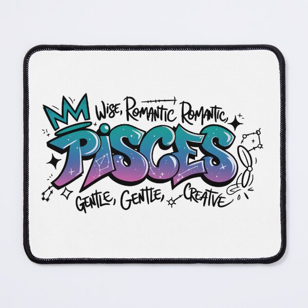 Item preview, Pisces Zodiac Personality Graphic – Astrology Star Sign Design for Dreamy Pisces designed and sold by JoeZigns81.