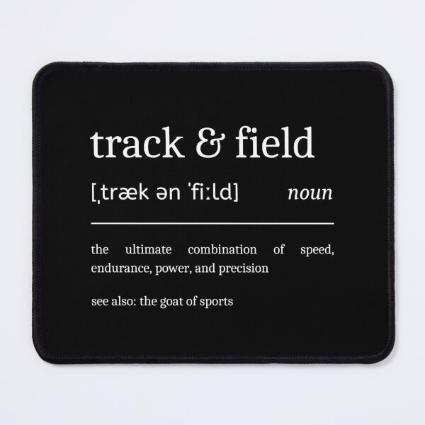 Item preview, Track And Field Definition Funny Motivational Athletics Dictionary designed and sold by StrideSuccess.