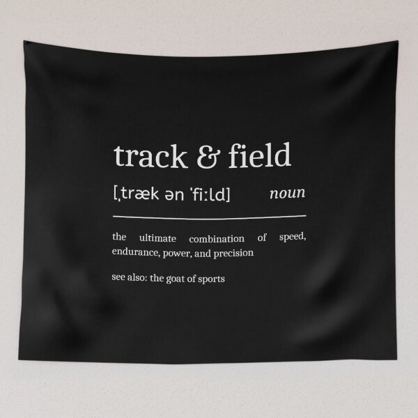 Item preview, Track And Field Definition Funny Motivational Athletics Dictionary designed and sold by StrideSuccess.