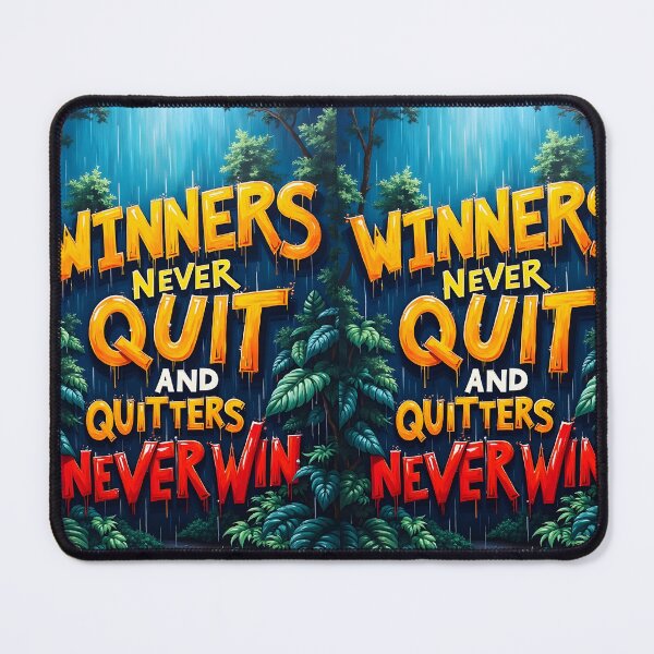 Item preview, Winners never quit designed and sold by Joshuasanga76a.