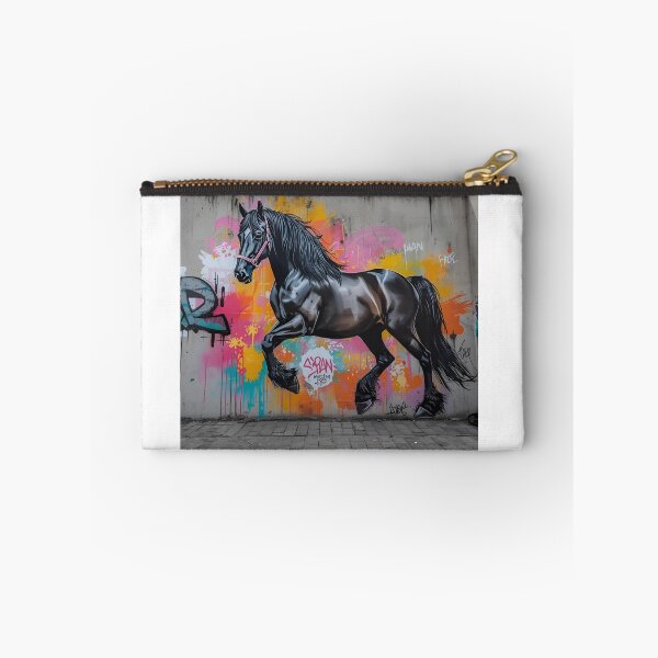 Item preview, Friesian in a Graffiti Mural designed and sold by Friesian-Fan-S.